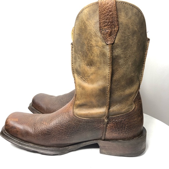 Ariat Rambler Bomber Western Leather Work Cowboy 10002317 Boots SZ 10.5EEE R1 - Picture 5 of 13